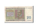 Banknote, Belgium, 20 Francs, 1950, 1950-07-01, KM:132a, EF(40-45)