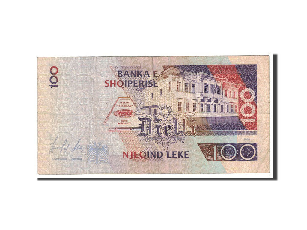 Albania, 100 Lekë, 1996, KM:62a, Undated, EF(40-45)