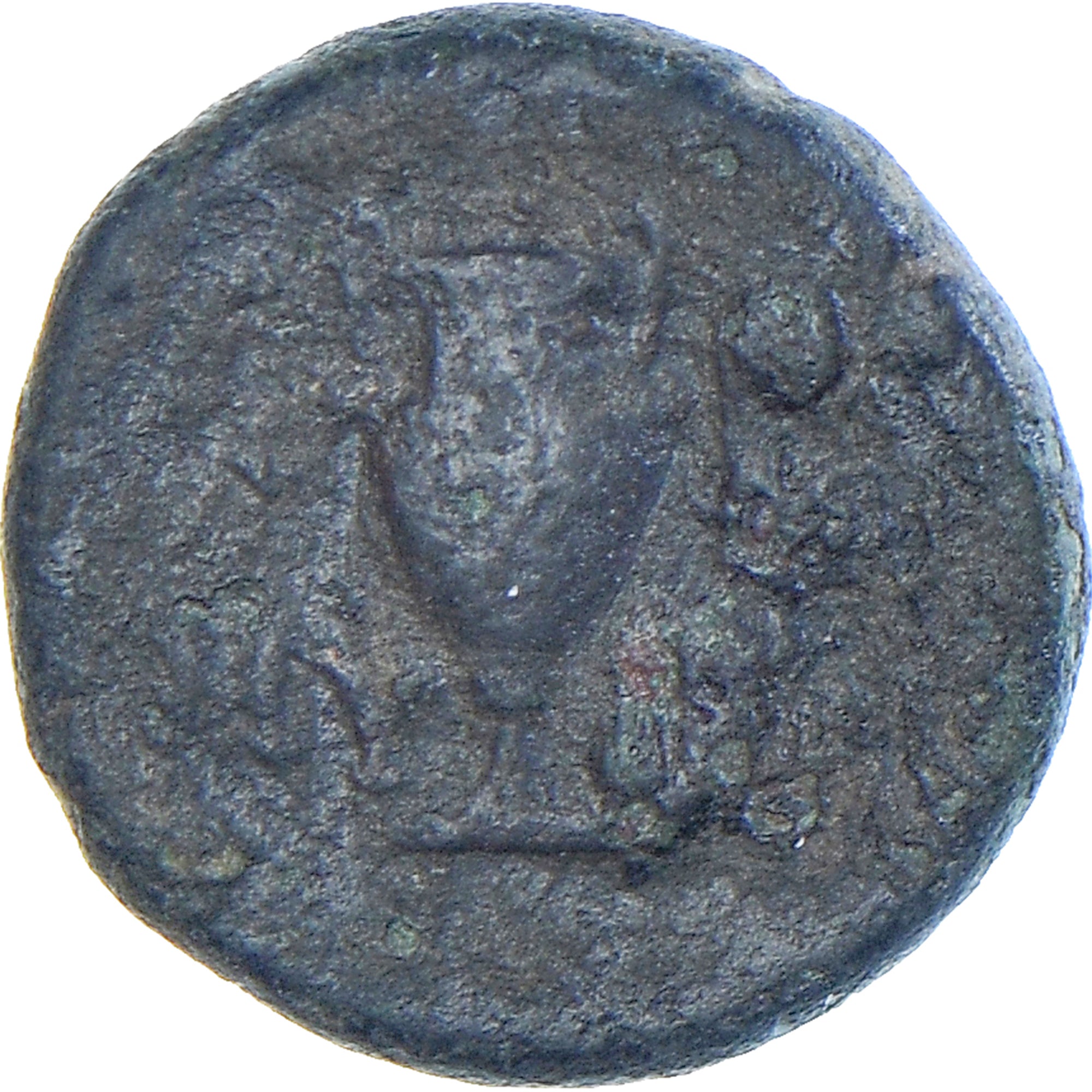 Moeda, Eólia, Æ, 2nd-1st century BC, Myrina, VF(30-35), Bronze