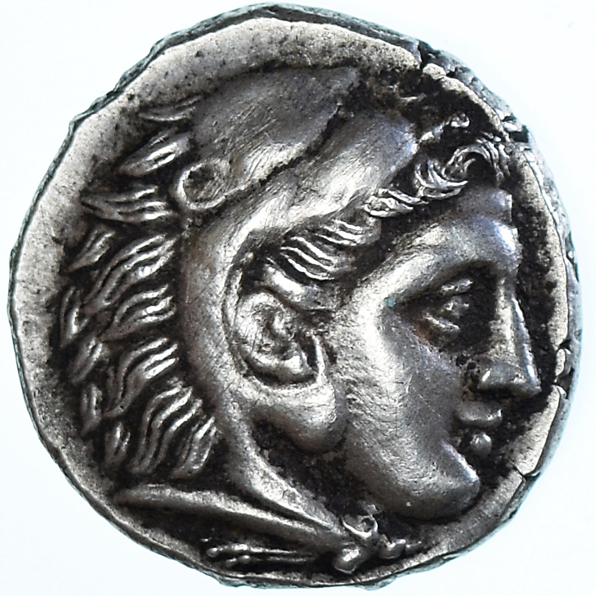Monnaie, Royaume de Macedoine, Alexandre III, Drachme, 310-301 BC, Colophon