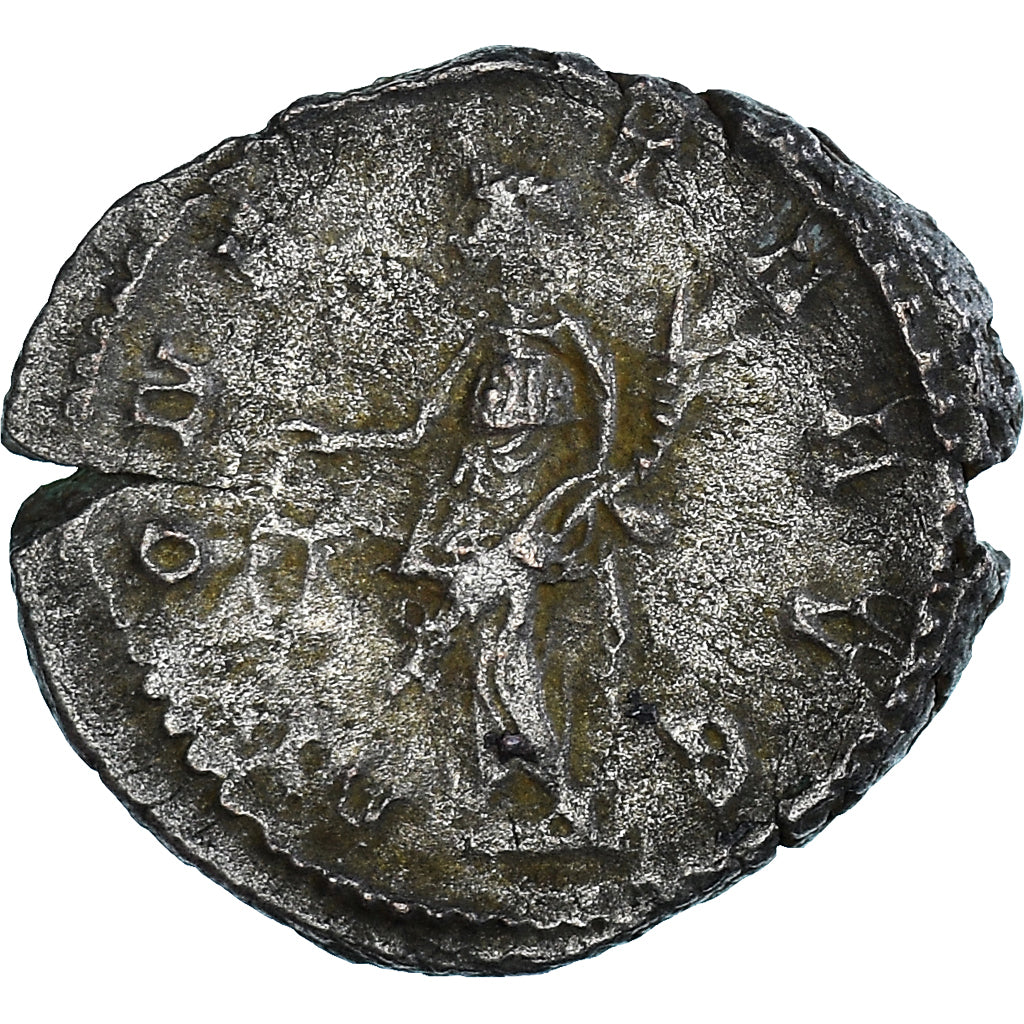 Moneta, Postumus, Antoninianus, 260-269, Lugdunum, Tréflée, AU(50-53), Bilon