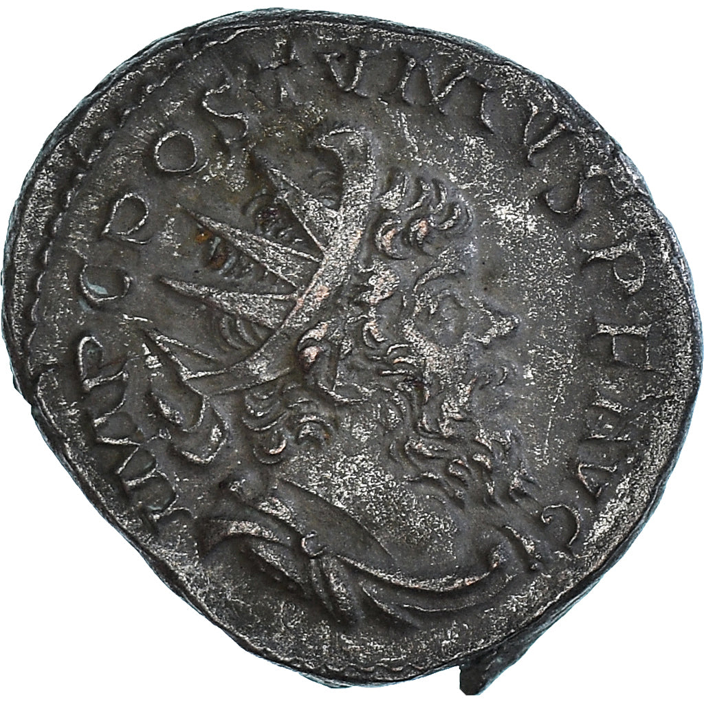 Moneta, Postumus, Antoninianus, 260-269, Lugdunum, AU(50-53), Bilon, RIC:75