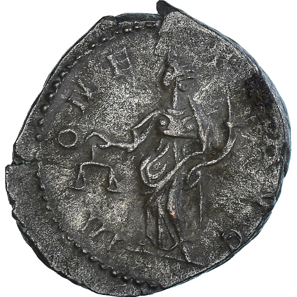 Moneta, Postumus, Antoninianus, 260-269, Lugdunum, AU(50-53), Bilon, RIC:75