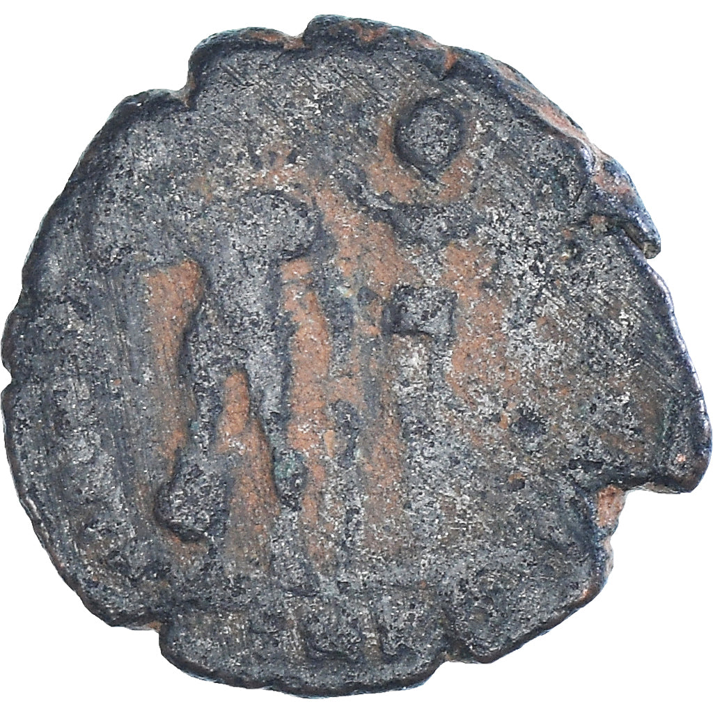 Coin, Arcadius, Follis, 395-401, Kyzikos, VF(30-35), Bronze, RIC:66