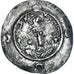 Moneda, Sasanian Kings, Hormizd IV, Drachm, 579-590, YZ (Yazd), MBC+, Plata