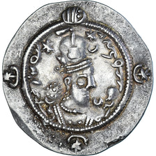 Coin, Sasanian Kings, Hormizd IV, Drachm, RY 10 (588), ST (Istakhr), AU(50-53)
