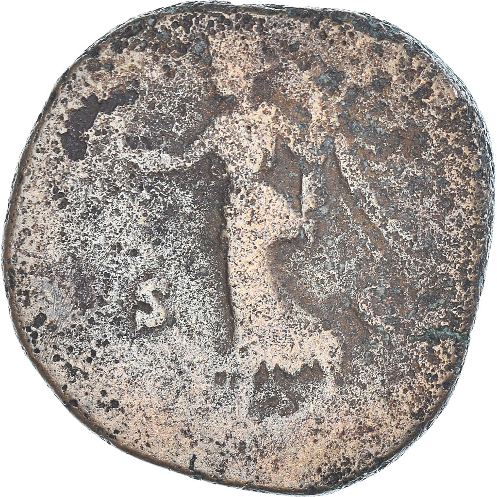 Coin, Marcus Aurelius, Sestertius, 161-180, Rome, F(12-15), Bronze