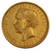 Portugal, 5000 Reis, 1862, AU(55-58), Gold, 8.80