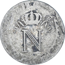 Münze, Frankreich, Napoleon I, 10 Centimes, 1808, Strasbourg, SGE+, Billon
