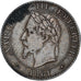 Moneda, Francia, Napoleon III, 2 Centimes, 1861, Paris, MBC, Bronce, Gadoury:104
