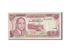 Banknote, Morocco, 10 Dirhams, 1970, Undated, KM:57a, EF(40-45)
