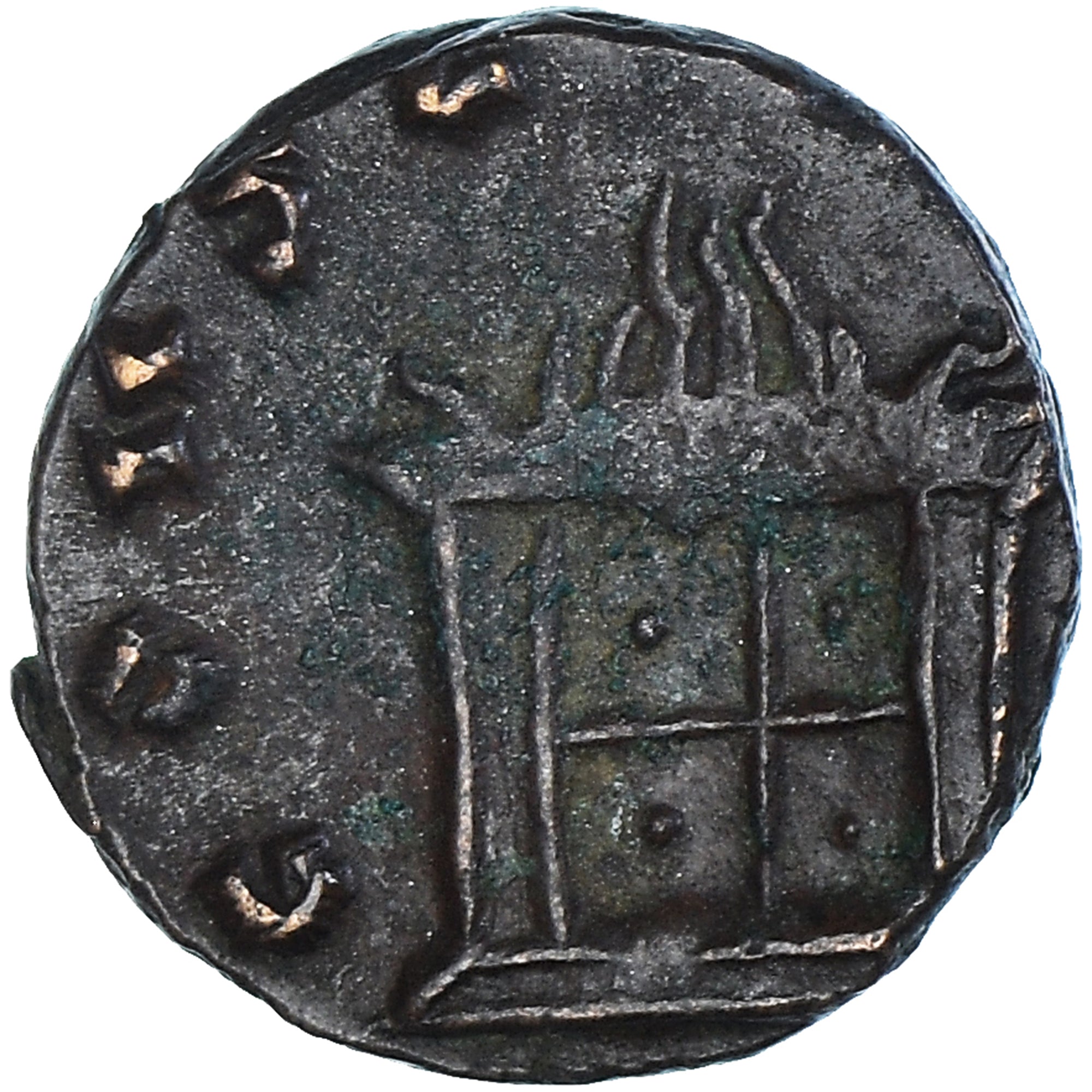 Moneta, Divus Claudius II Gothicus, Antoninianus, 270, MB, Biglione