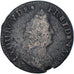 Moeda, França, Louis XIV, Liard de France, Uncertain date, Bayonne, F(12-15)