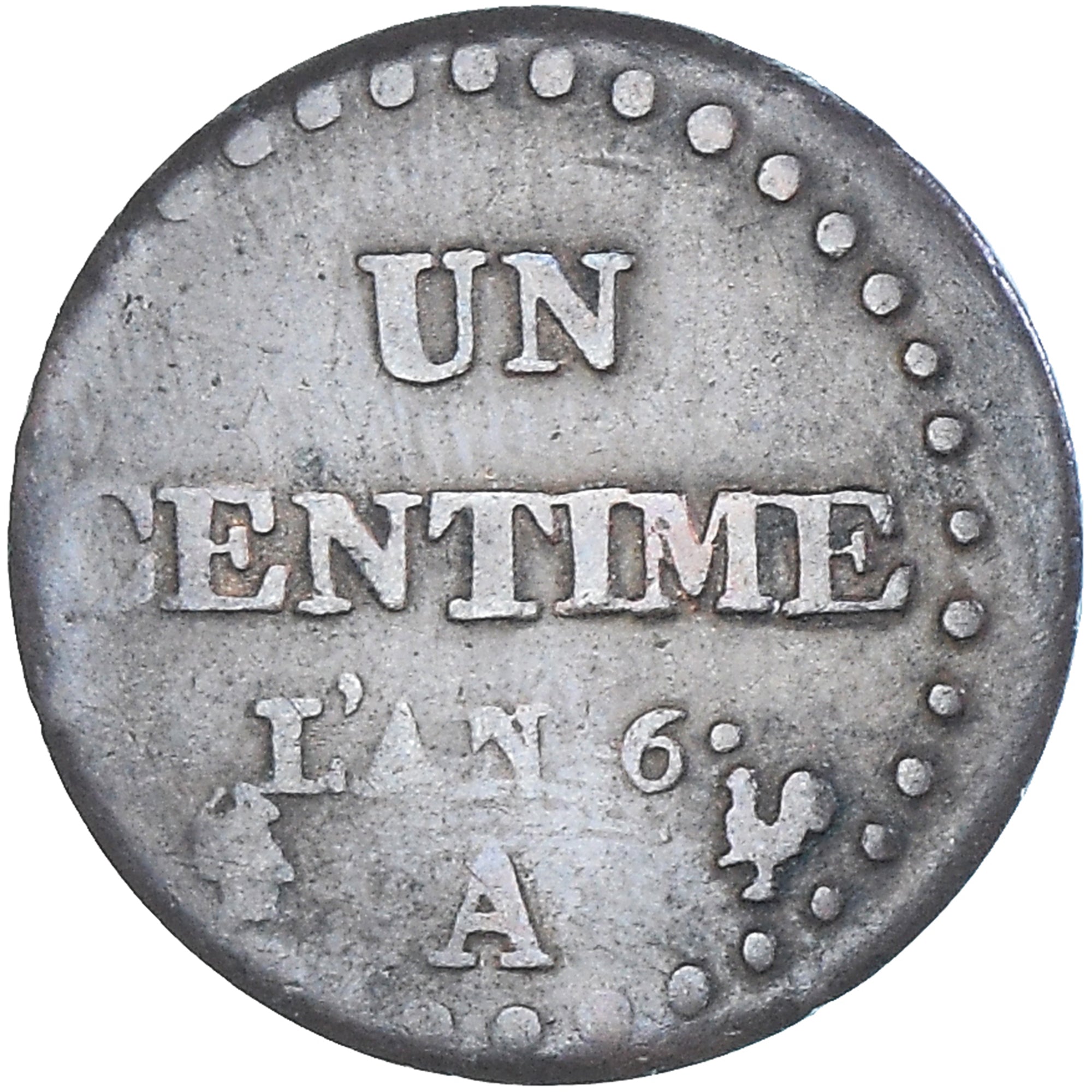 Monnaie, France, Dupré, Centime, AN 6, Paris, TB+, Cuivre, Gadoury:76, KM:646