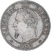 Munten, Frankrijk, Napoleon III, 2 Centimes, 1862, Bordeaux, ZF+, Bronzen