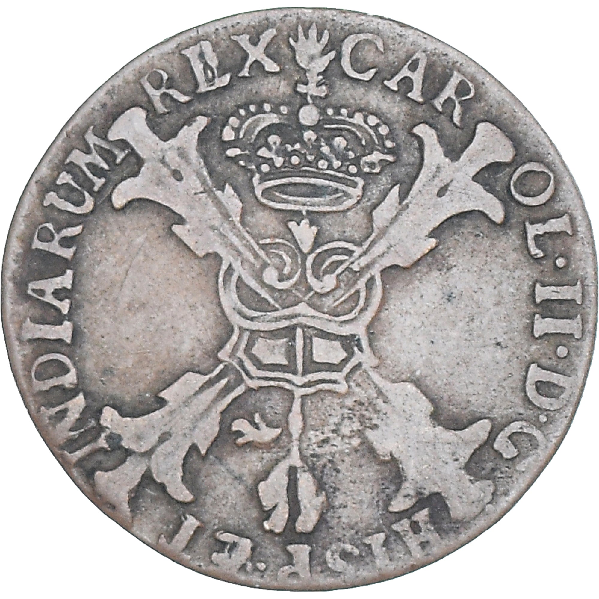 Munten, Lage Spaanse landen, Charles II, Duit, 1700, Antwerp, ZF, Koper