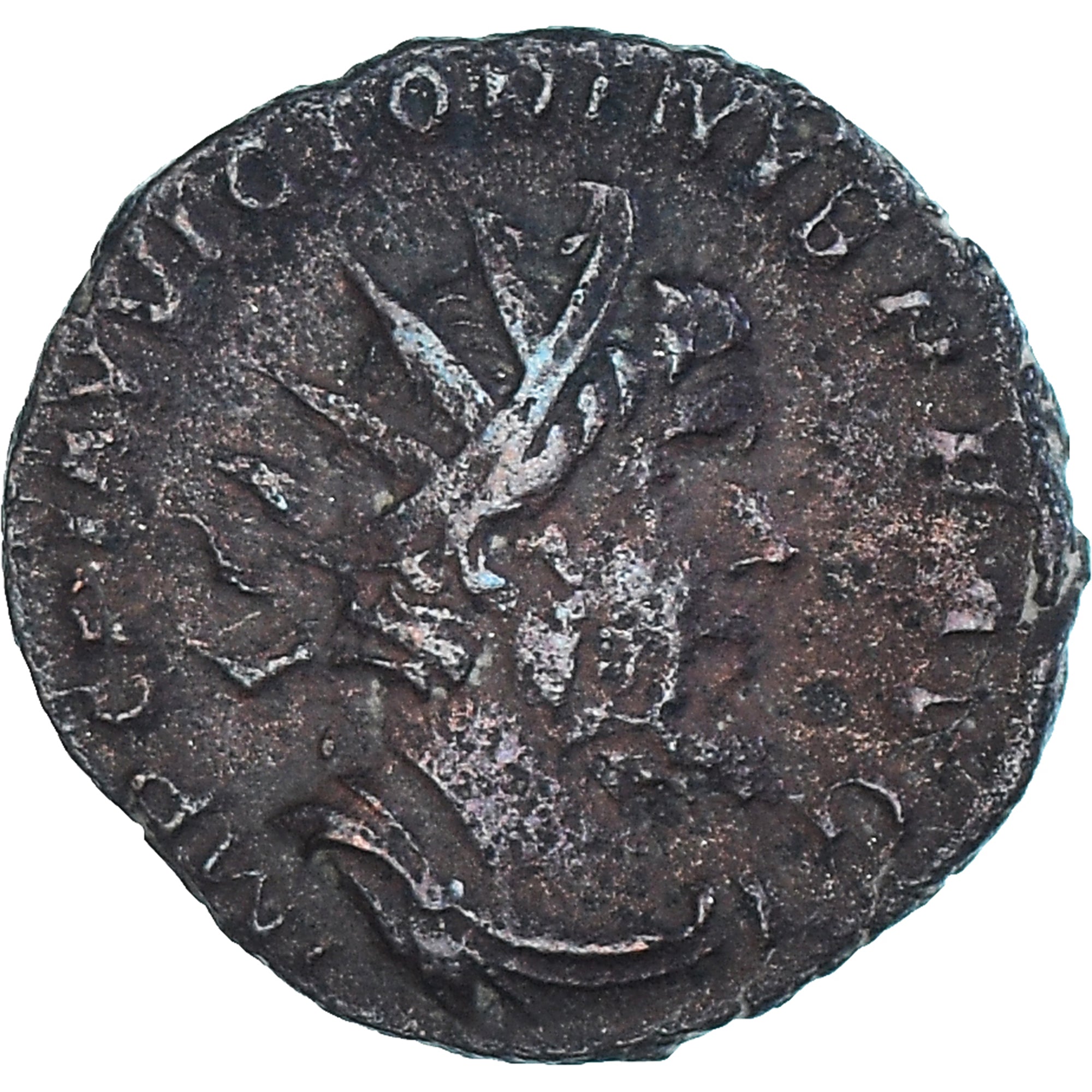 Coin, Victorinus, Antoninianus, 269-271, Gaul, VF(30-35), Billon, RIC:118