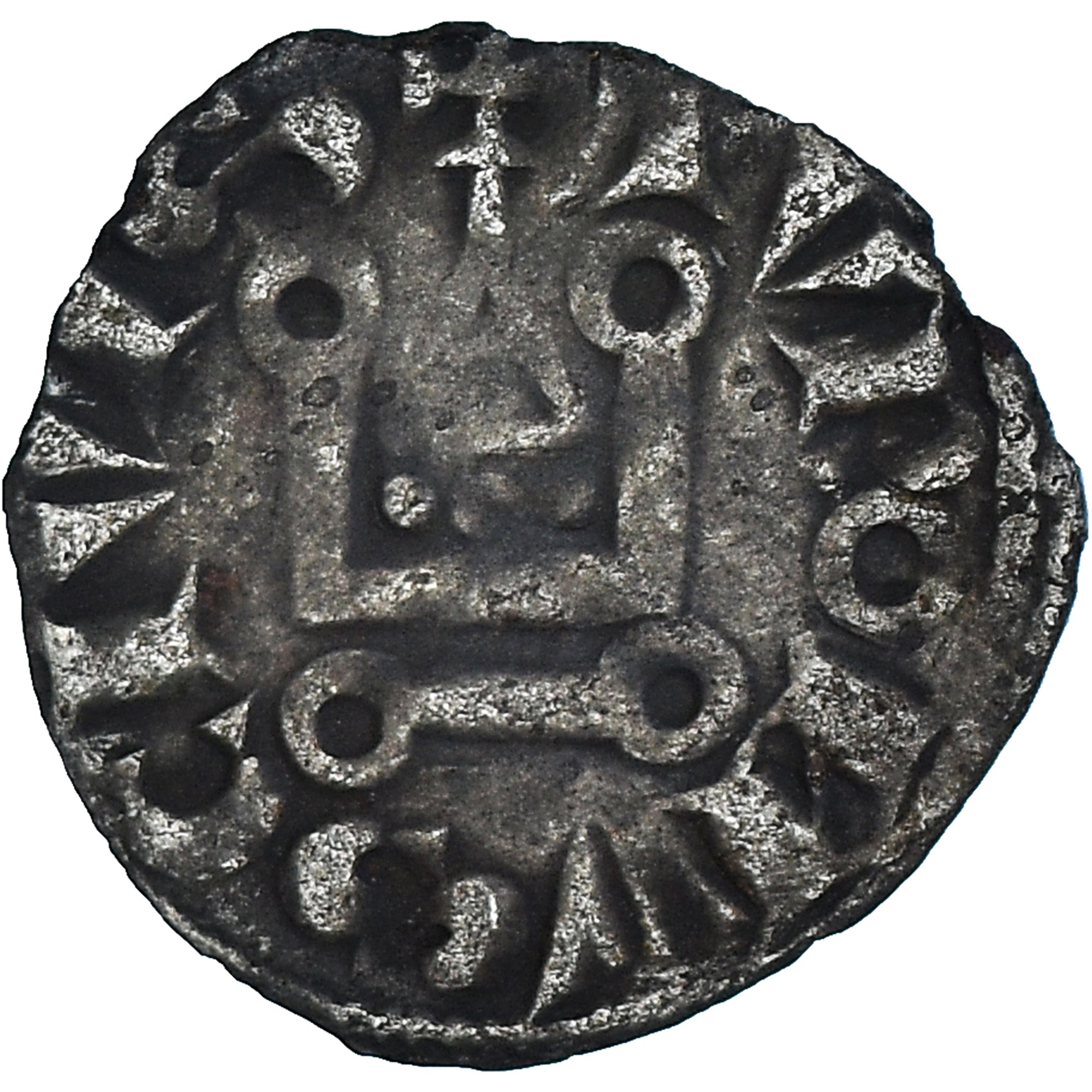Munten, Frankrijk, Louis IX, Denier Tournois, 1245-1270, FR+, Billon