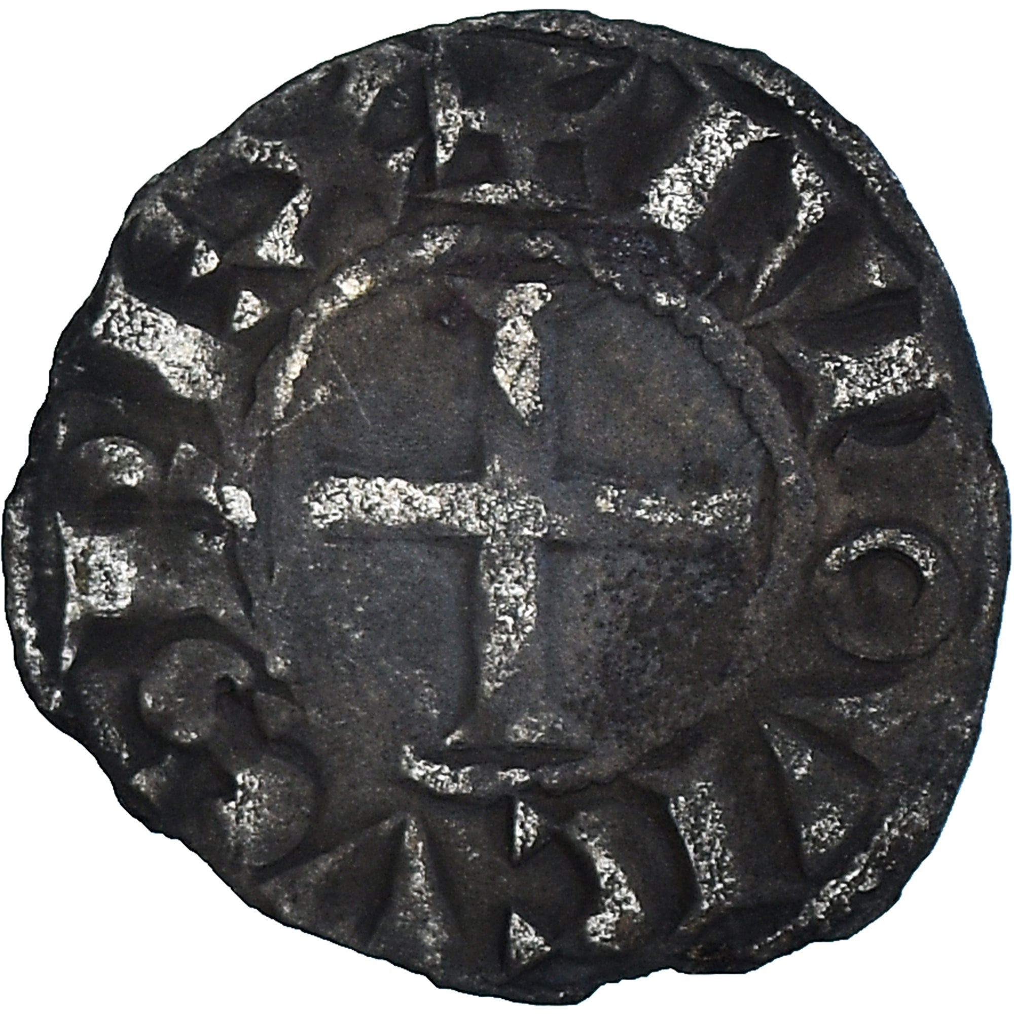 Munten, Frankrijk, Louis IX, Denier Tournois, 1245-1270, FR+, Billon
