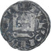 Moneda, Francia, Philip III, Denier Tournois, 1270-1280, BC+, Vellón