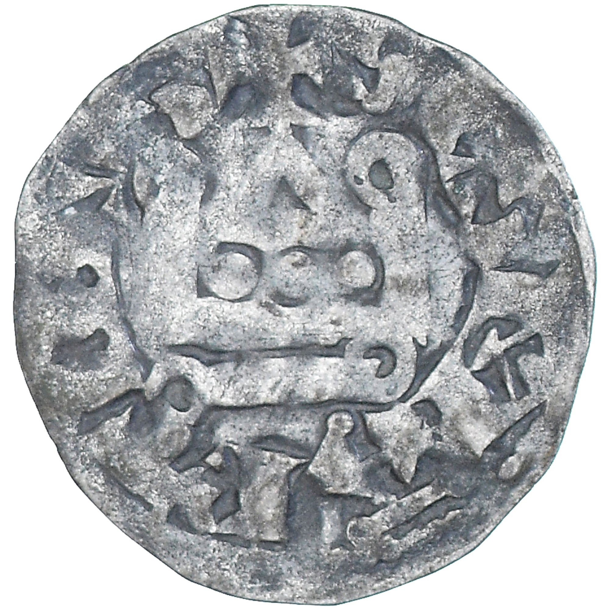 Munten, Frankrijk, Filip II, Denier, 1180-1223, Saint-Martin de Tours, FR+