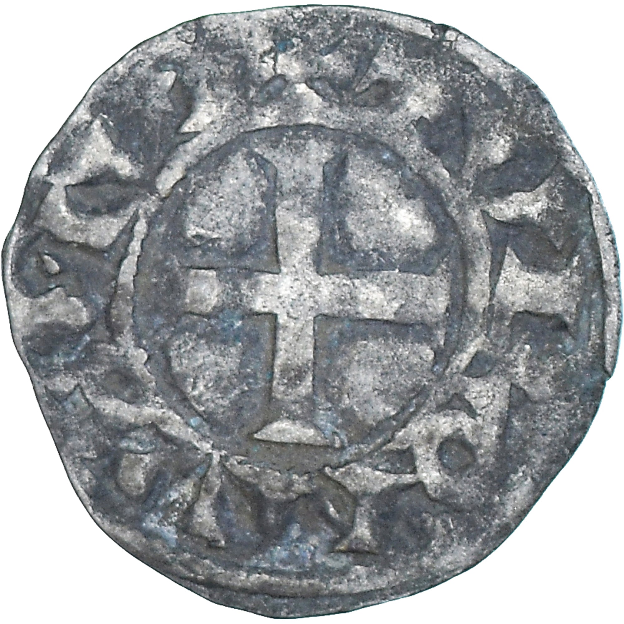 Münze, Frankreich, Anonymous, Denier, ca. 1150-1200, Saint-Martin de Tours, SS