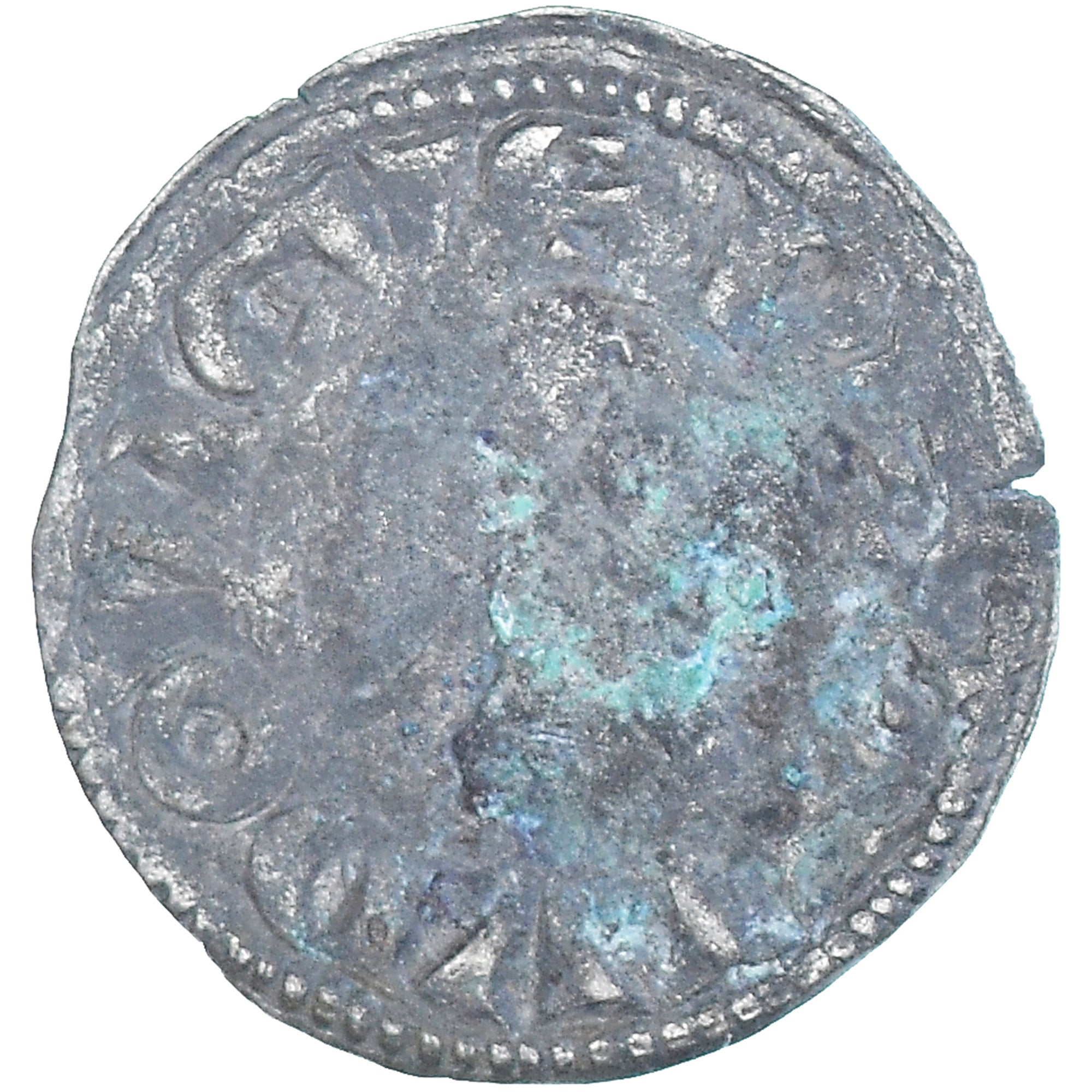 Moneda, Francia, Louis VIII-IX, Denier Tournois, 1223-1244, BC, Vellón