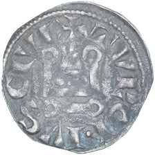 Munten, Frankrijk, Louis VIII-IX, Denier Tournois, 1223-1244, ZF, Billon