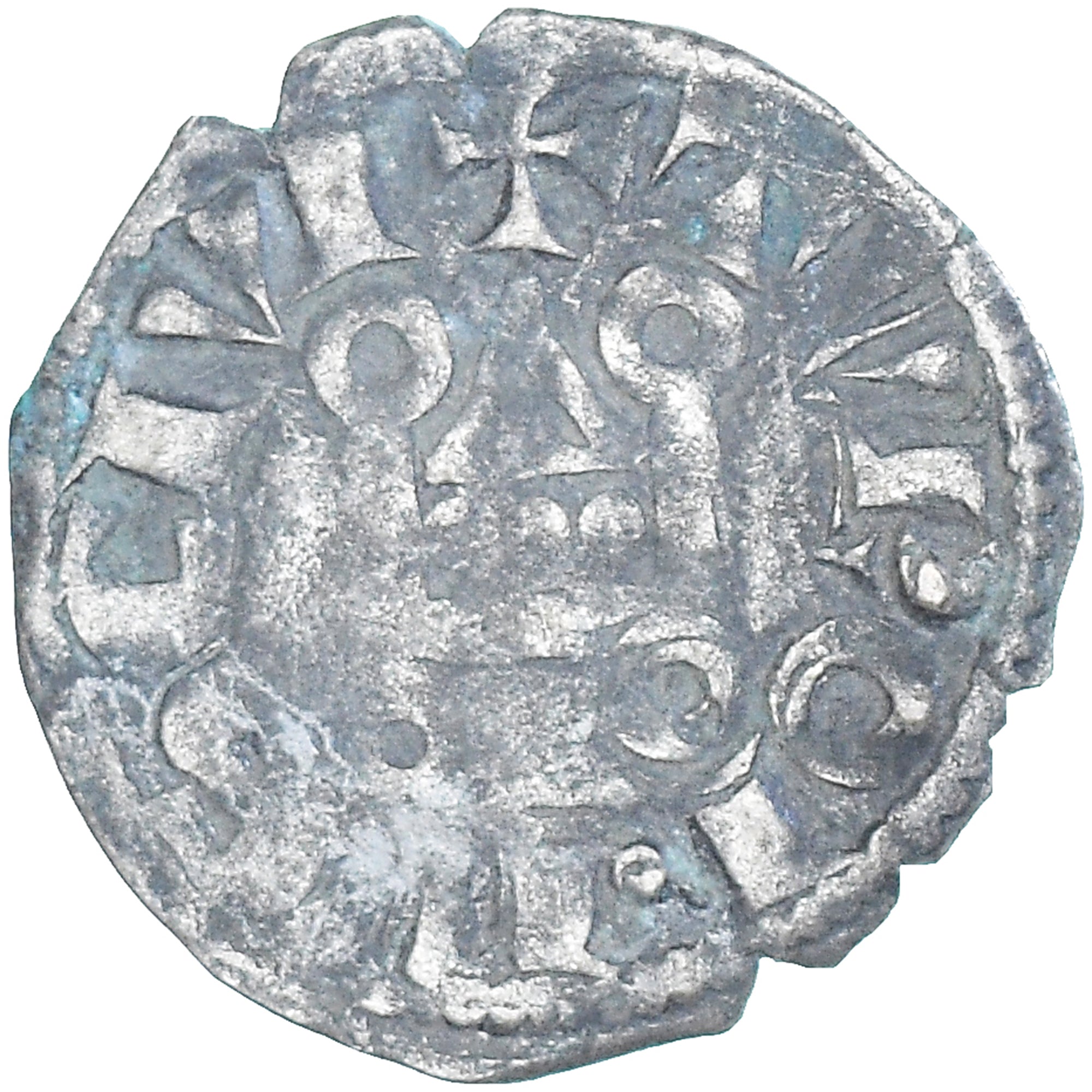 Coin, France, Louis VIII-IX, Denier Tournois, 1223-1244, VF(20-25), Billon