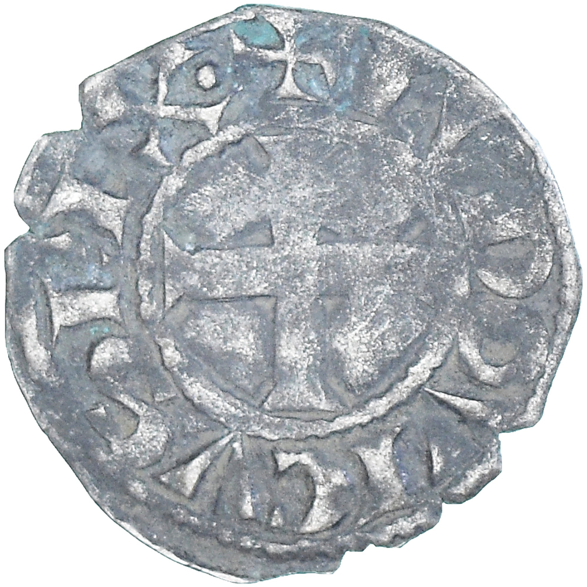Coin, France, Louis VIII-IX, Denier Tournois, 1223-1244, VF(20-25), Billon