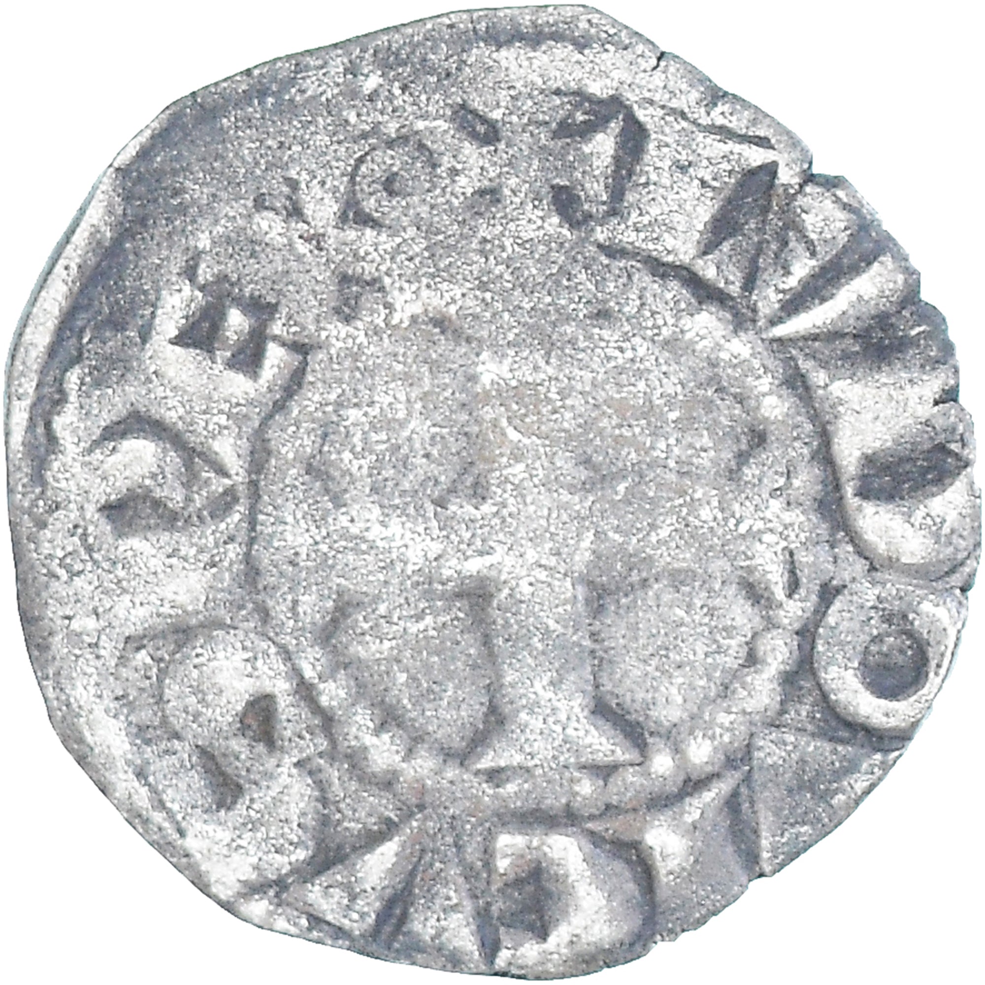 Coin, France, Louis VIII-IX, Denier Tournois, 1223-1244, VF(20-25), Billon