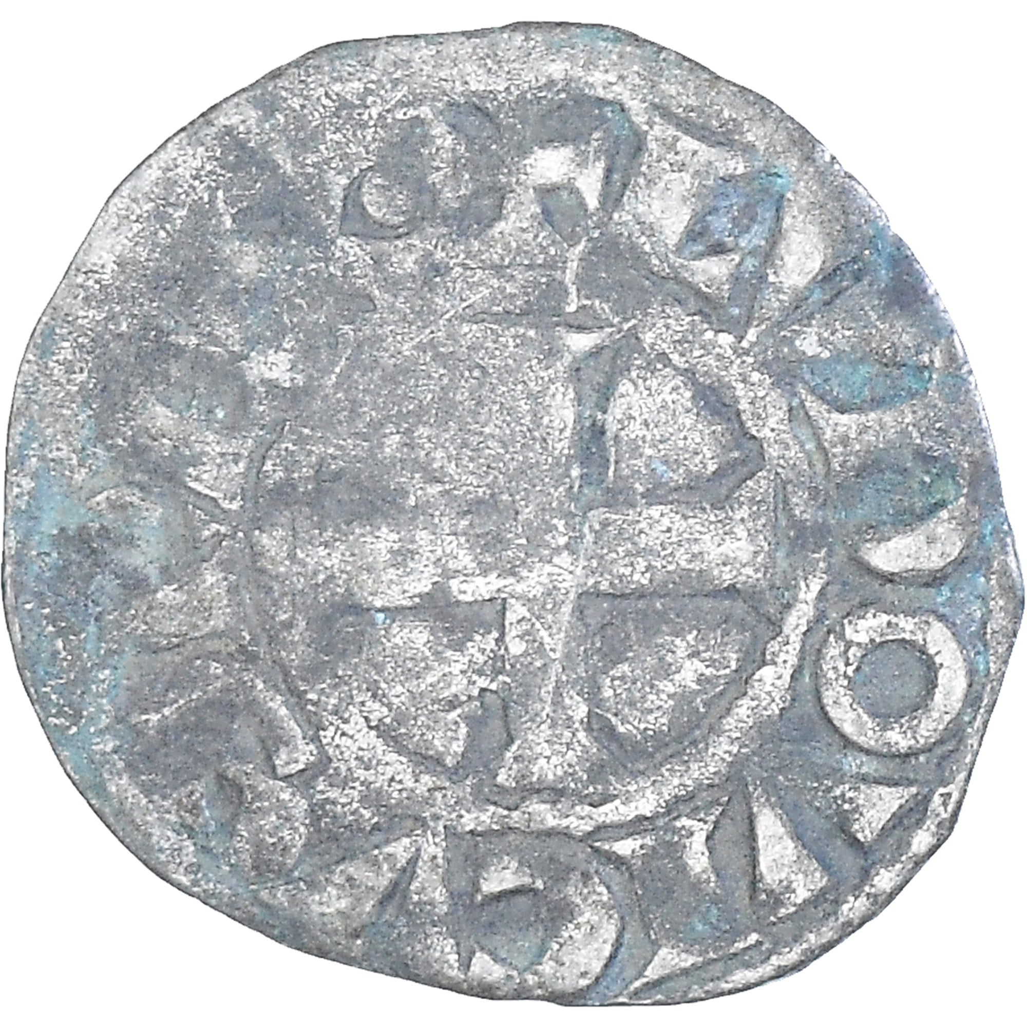 Coin, France, Louis VIII-IX, Denier Tournois, 1223-1244, VF(20-25), Billon