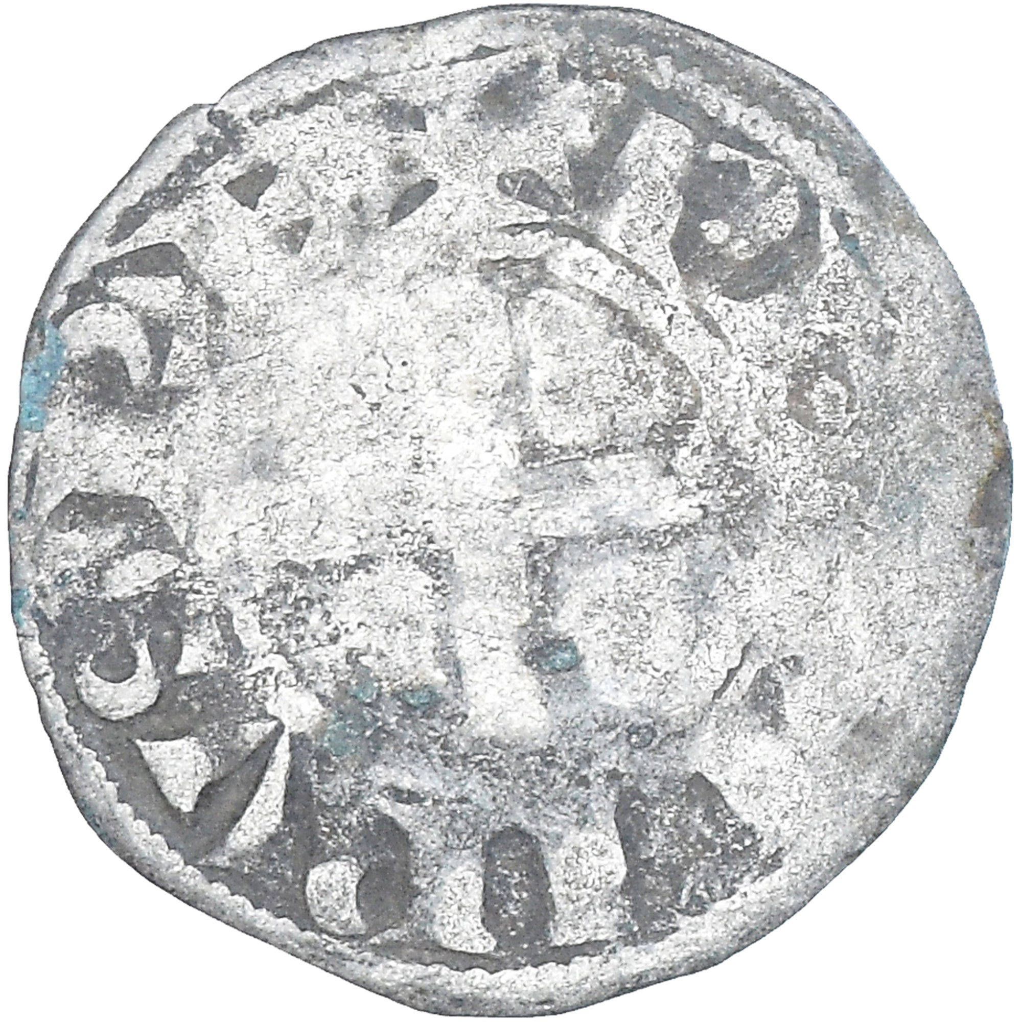 Moneta, Francia, Philip II, Denier Tournois, 1180-1223, Saint-Martin de Tours