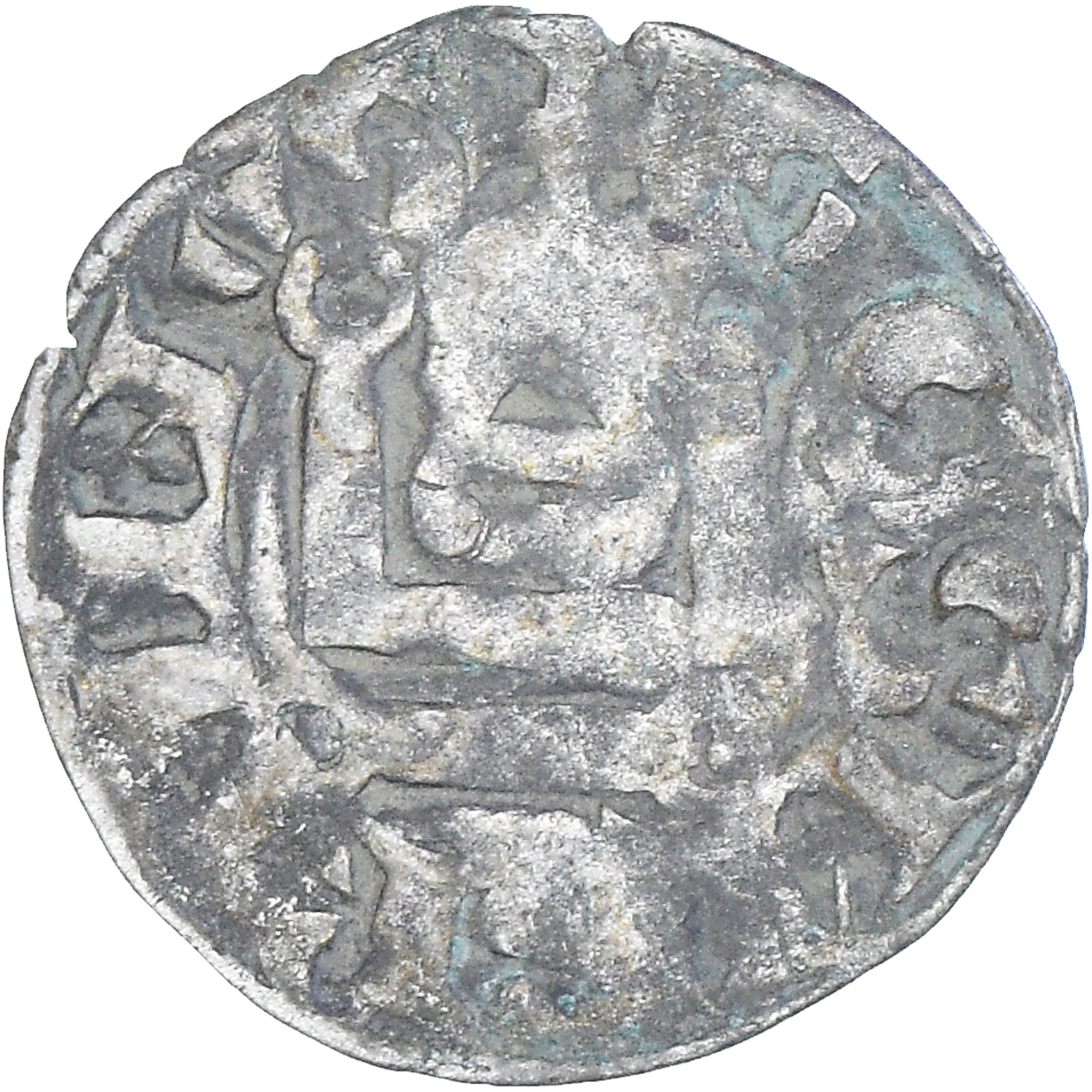 Coin, France, Philip II, Denier Tournois, 1180-1223, Saint-Martin de Tours