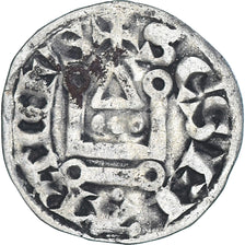 Monnaie, France, Philippe II, Denier Tournois, 1180-1223, Saint-Martin de Tours