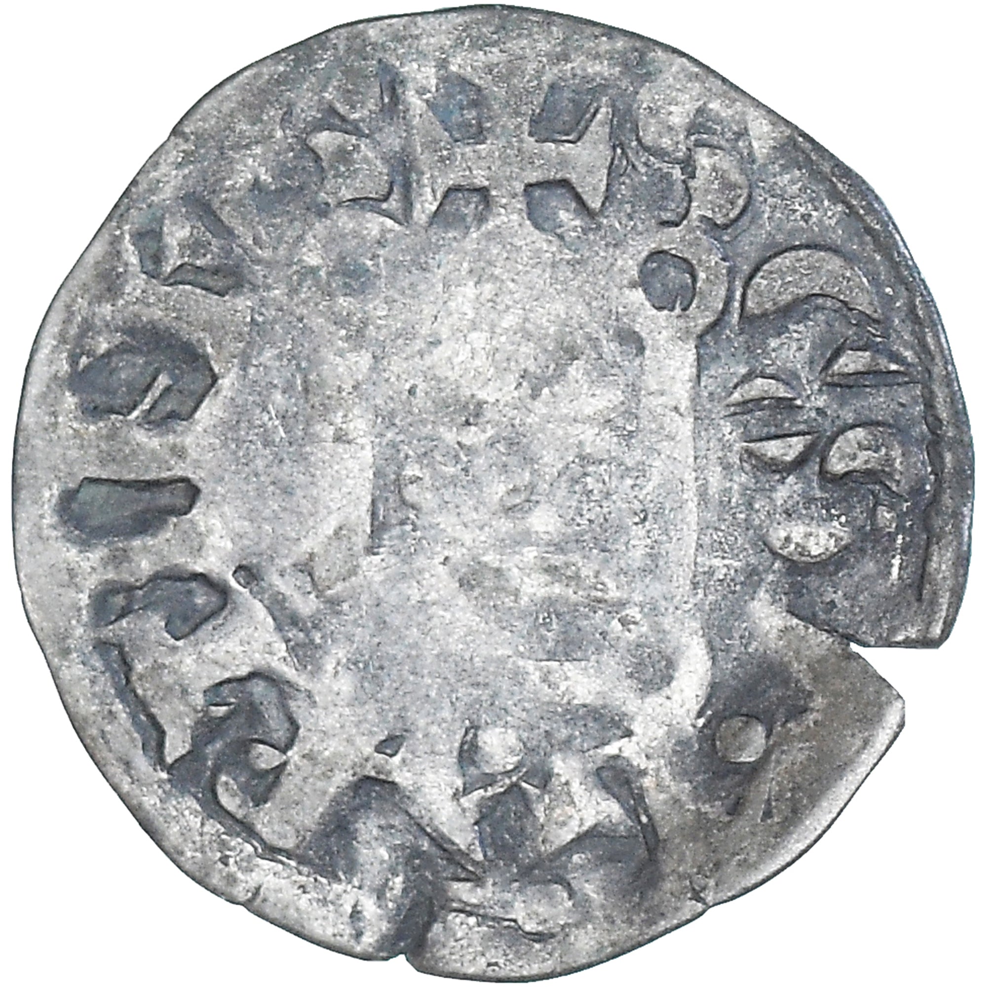 Münze, Frankreich, Philip II, Denier Tournois, 1180-1223, Saint-Martin de