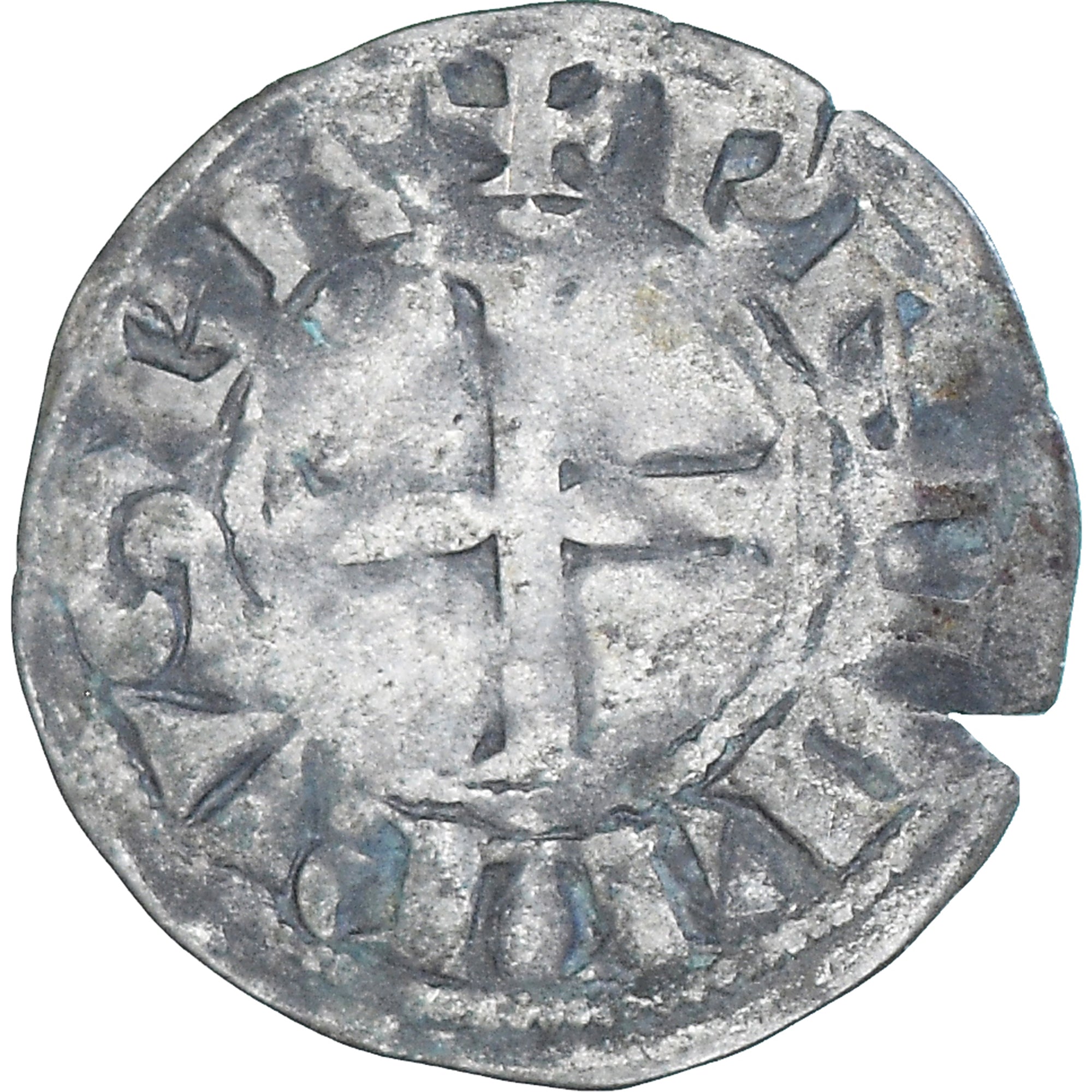Münze, Frankreich, Philip II, Denier Tournois, 1180-1223, Saint-Martin de