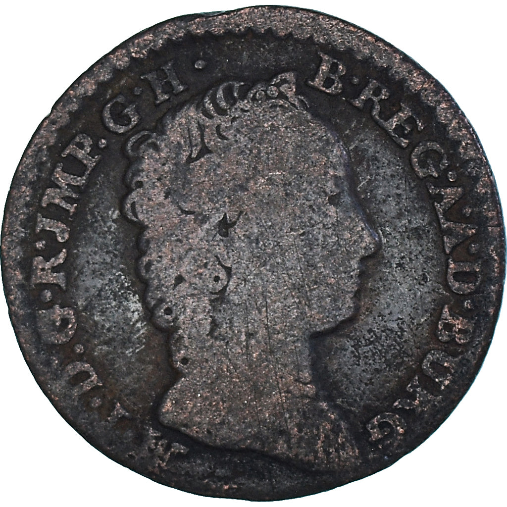 Monnaie, Pays-Bas autrichiens, Maria Theresa, Liard, 1750, Anvers, B+, Cuivre
