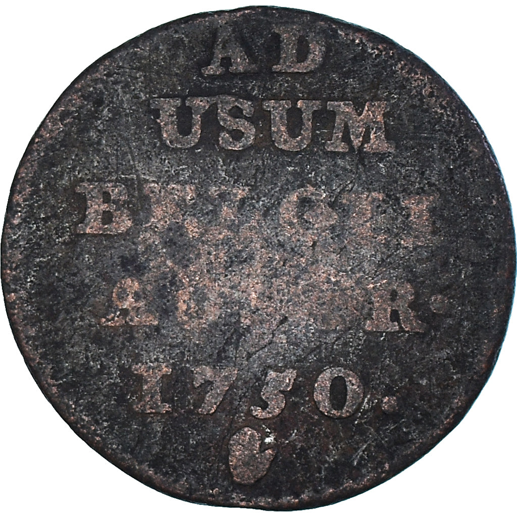 Monnaie, Pays-Bas autrichiens, Maria Theresa, Liard, 1750, Anvers, B+, Cuivre