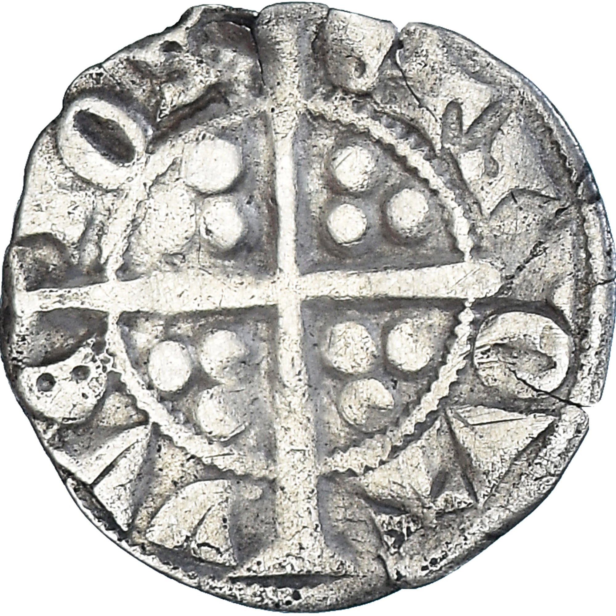 Coin, Great Britain, Edward I, II, III, Penny, Uncertain date, VF(30-35), Billon