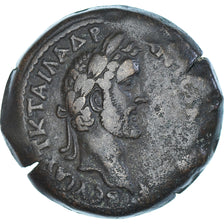 Coin, Egypt, Antoninus Pius, Drachm, 144-145, Alexandria, VF(30-35), Bronze