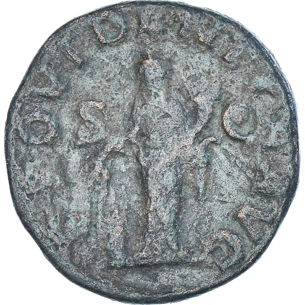 Moeda, Severus Alexander, Sestertius, 231-235, Rome, F(12-15), Bronze, RIC:642b