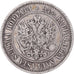 Munten, Finland, Alexander II, Markka, 1874, Helsinki, ZF, Zilver, KM:3.2