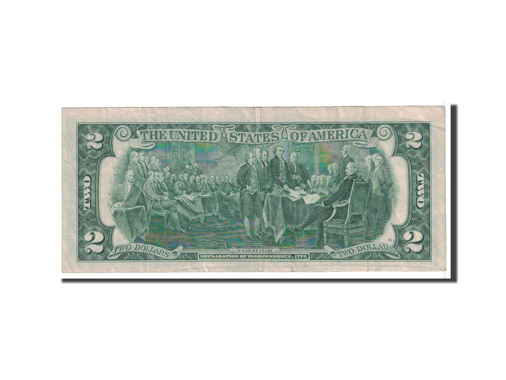 United States, Two Dollars, 1976, KM:1628, Undated, EF(40-45)