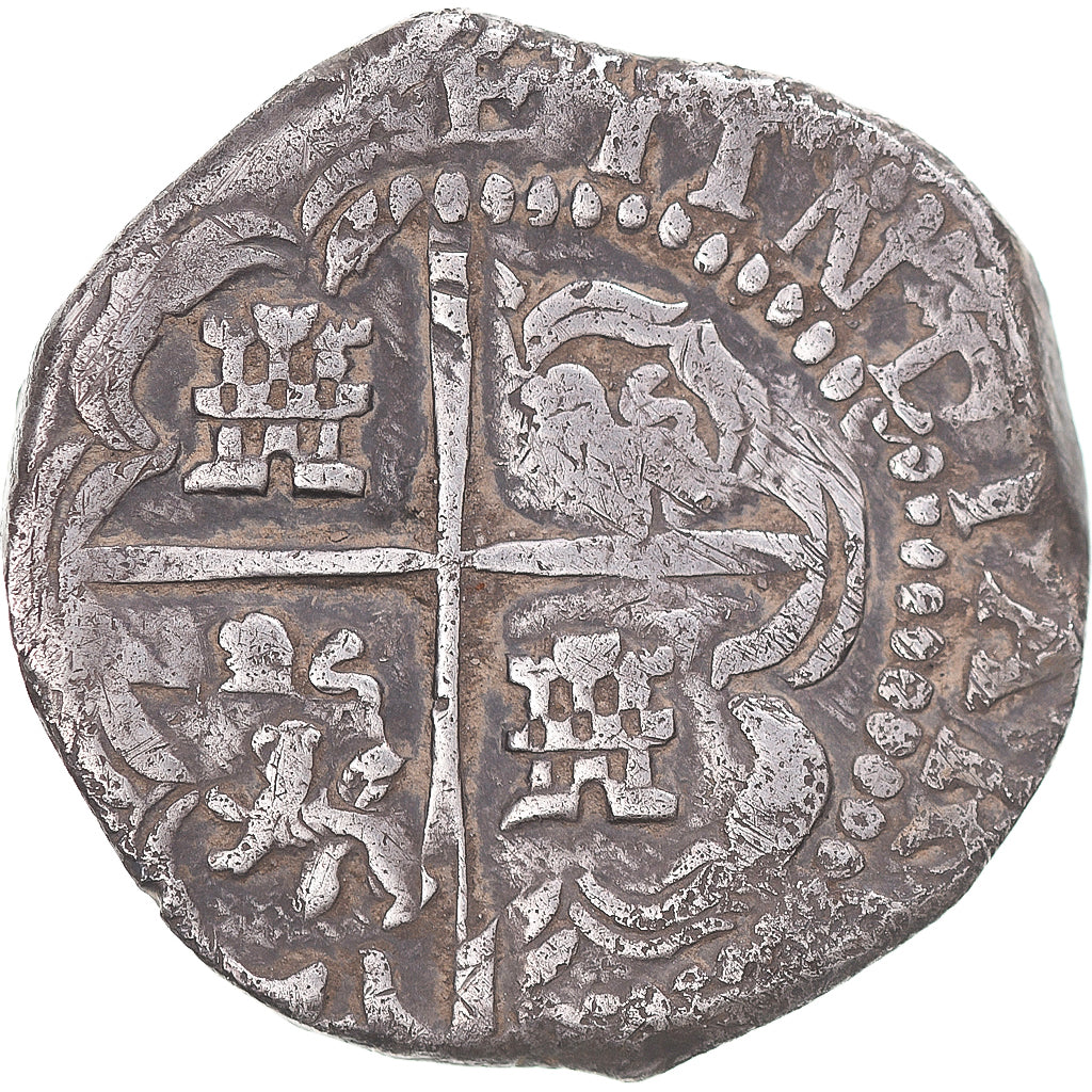Coin, Bolivia, Philip IV, 8 Reales, Uncertain date, Potosi, COB, EF(40-45)