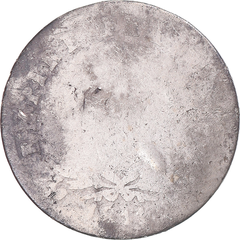 Coin, France, Napoleon I, 1/2 Franc, 1811, Uncertain Mint, VG(8-10), Silver