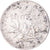 Munten, Frankrijk, Semeuse, 50 Centimes, 1914, Paris, ZF+, Zilver, Gadoury:420