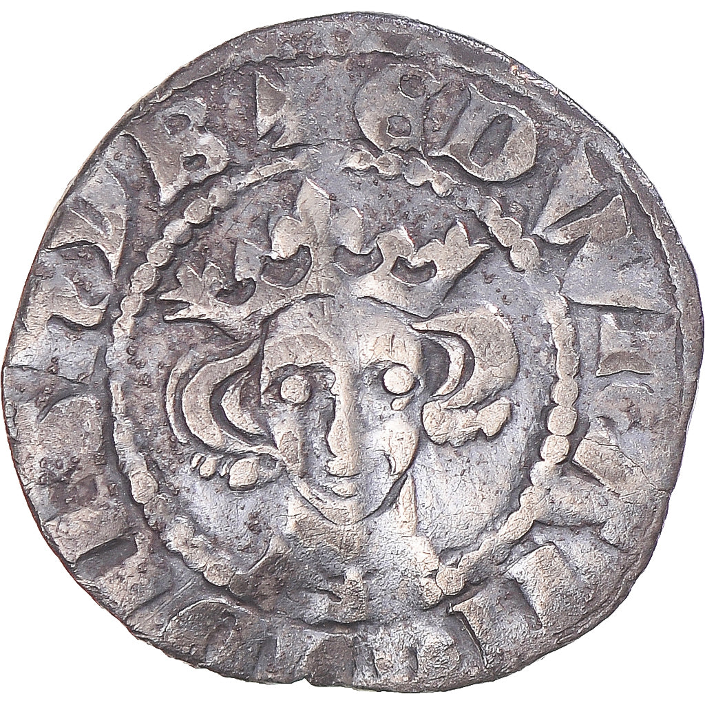 Monnaie, Grande-Bretagne, Edward I, Penny, 1272-1307, Londres, TTB, Argent