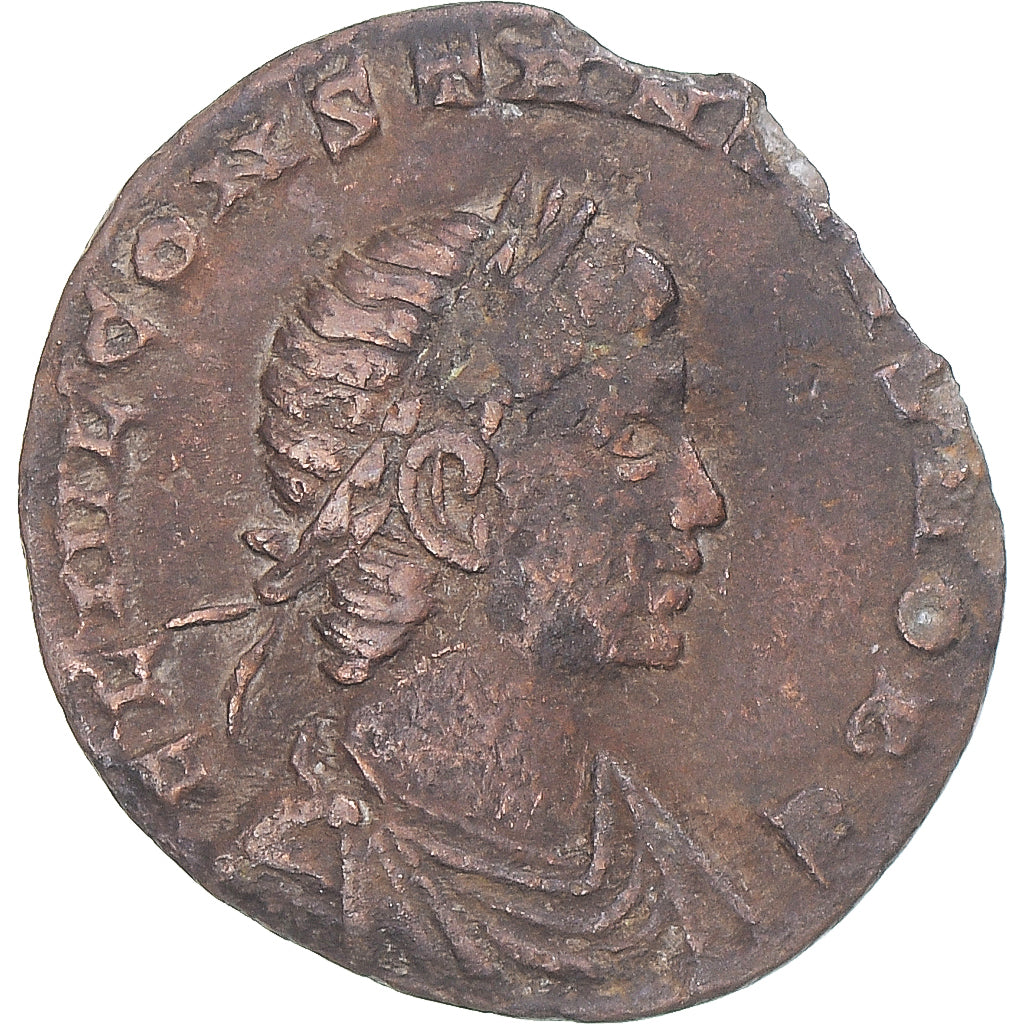 Moneta, Constantius II, Follis, 336-337, Constantinople, MB, Bronzo, RIC:139