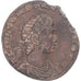 Moneta, Constantius II, Follis, 336-337, Constantinople, MB, Bronzo, RIC:139